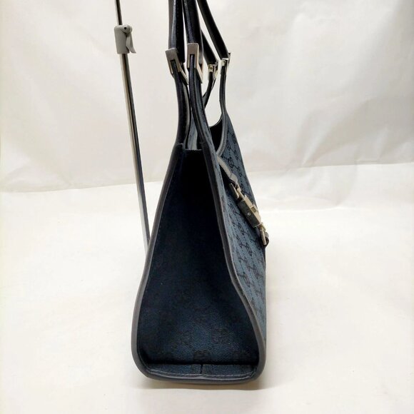 Gucci Hand Bag Black Canvas mon-511-090825 - Picture 4 of 16